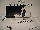 ディズニー 財布 Coach x Disney Mickey According Zip Wallet In Glovetanned [並行輸入品]