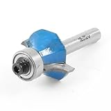 uxcell ボーズ面　ギンナン　ラウンドオーバービット　ルータービット　ボールベアリング　せん断角　軟材/硬材/合板掘削