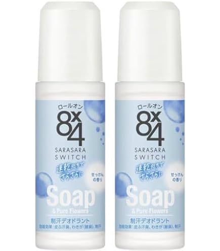 Amazon.co.jp: 8x4ロールオン 無香料 特大 68ml [医薬部外品