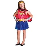 DC Comics Toddler Girls Wonder Womanハロウィンコスチュームチュチュドレス US サイズ: 3T-4T