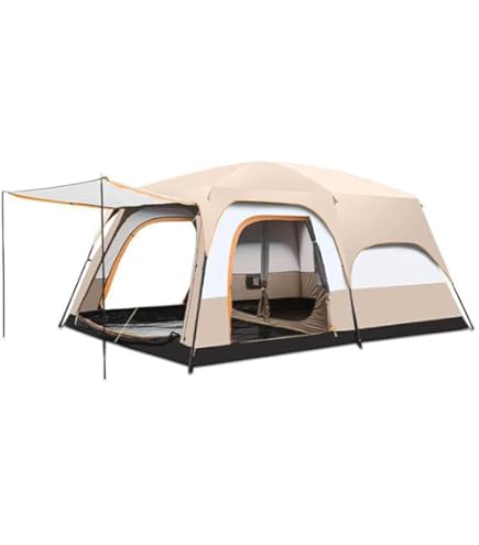 Amazon.co.jp: 大型ファミリーテント 2ルーム ワンタッチ ビッグサイズ