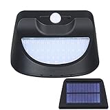 XuBa ソーラー駆動屋外モーションセンサーLEDライト ワイヤレス防水ウォールライト パティオヤードガーデンパスのため