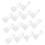 【ノーブランド品】 約200枚　２サイズ　22-18と22-14 AWG　電気　ワイヤコネクタ端子　絶縁圧着端子　セット　絶縁被覆つき　透明