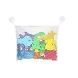 Saflyseお風呂場 水遊び おもちゃ片付け かたづけ 女の子　男の子 トイボックス　玩具収納 (ホワイト)