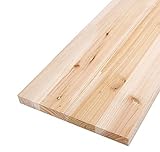 DIY素材 杉集成材 無塗装 厚さ18mm 300x1000mm [並行輸入品]