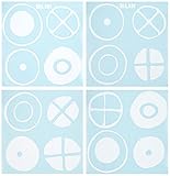 BLIK ウォールステッカー イームズサークル スモール ホワイト E-Circles-1