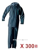 トオケミ(TOHKEMI) PVCスーツ(＃160 ネイビー) ３００着セット 注：いずれも同じサイズとなります (LL)