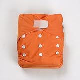 SUNNY BABY テープ式 ワンサイズ布おむつカバー オレンジ