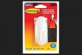 コマンドデザイナーフック&ストリッププラスチックHolds up to 5 lb largeホワイト