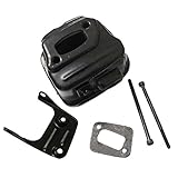 マフラー付きボルト アセンブリは （ハスクバーナ） Husqvarna 340 345 346 346XP 350 351 353チェーンソーに適合　社外品