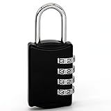 コンビネーションロック、4桁のアンチラストパッドロックセット、荷物用のリセット可能な耐候性コンビネーションロック、スクールジムロッカー＆スポーツロッカー、ファイリングキャビネット、ツールボックス、ケー