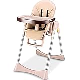 ベビーチェア ハイチェア ローチェア お食事椅子 5階段リクライニング 高さ7階段に調節でき (ベージュ色)