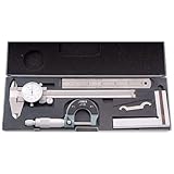 HHIP 4902 – 0004 4 Piece Machinist 's/生徒のキットwith 6 "ダイヤルキャリパー