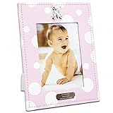 Personalised Polka Dot Pink 5x7 Frame by Pmc - Personalised Photo frames