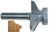 Magnate 7413 Door Lip / Finger Pull Router Bits - 2-1/4 Overall Diameter; 1 Cutting Length by Magnat