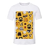 LUNLUN 半袖 Tシャツ シャツ 丸首 デザインシャツ キッズ80サイズ おしゃれ 可愛い かっこいい
