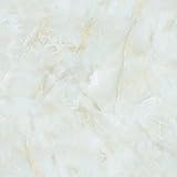 hjuns-Wu 壁紙シール 大理石 リフォーム 多用途 ウォールステッカー 簡単に貼ってはがせる 防水シール 粘着シール（ホワイト）