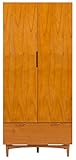 ワードロープ RV-016 木調 W80×D60×H180cm