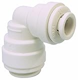 John Guest Speedfit PP211612W 1/2OD - 3/8OD Reducing Elbow, 10-Pack [並行輸入品]