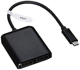 サンワサプライ USB TypeC MSTハブ (DisplayPort Altモード） AD-ALCMST2DP