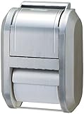 LIXIL(リクシル) INAX トイレ用 スペア付ワンタッチ式紙巻器 ステンレス KF-42MS