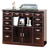 ファックスラック マルチ アンティーク調 幅96cm