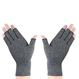 A-CRAFT 手指サポーター 両手セット 着圧 5本指 薄型 (ブラックM)