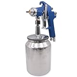 エアースプレーガン　吸上式(下カップ)　1000cc　ノズル口径2.0mm　エアスプレーガン　エアガン　板金　塗装　洗車　塗装スプレー　ポンプ