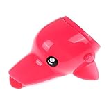 Domybest ウォーターガイド 手洗い補助パーツ 子ども用 可愛い　カエル型　便利グッズ 蛇口 エクステンダー 踏み台 手洗いグッズ 洗面所パーツ　2色選べる (レッド)