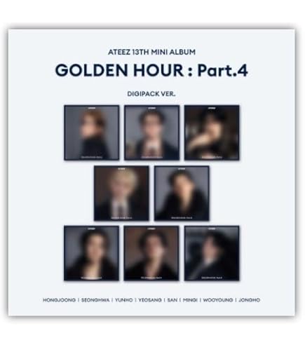 Amazon.co.jp: ATEEZ - 13th MINI ALBUM [ GOLDEN HOUR : Part.4