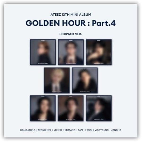 ATEEZ GOLDEN HOUR part4 ソンファ　サノク　ミペン　限定 Amazon.co.jp: [ DIGIPACK VER. ] ATEEZ - 13th MINI ALBUM [ GOLDEN