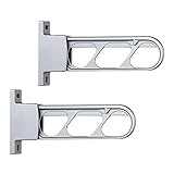 ナスタ(NASTA) 屋外アルミ物干金物 KS-DA307AB-SV ショートタイプ シルバー 奥行30cm 2個入