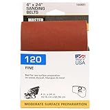 ali industries 3185-003 Master Mechanic 2 Pack 4 -Inch x 24 -Inch 120 Grit Sanding Belt [並行輸入品]