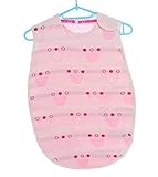 BEREAM ベビー スリーパー 赤ちゃん 綿 綿毛布 コットン キッズ ガーゼ (40×60cm, クラウン//ピンク)