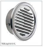 宇佐美工業 UK-SGN125S-DK 丸型ガラリ(溶接組立式)