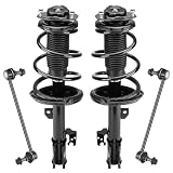 フロントストラットアセンブリ&スウェイバー 2004-2007 トヨタ ハイランダー レクサス RX330 RX350 RX400h ショックアブソーバー 272212 272211 4個