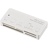 オーム電機マルチカードリーダー 55メディア対応 USB3.2Gen1 ホワイト PC-SCRWU304-W 01-3970