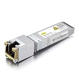 10Gtek 10GBase-T SFP+モジュール, 10G-T 低発熱タイプ 光モジュール, 10Gカッパー, RJ-45 SFP+ CAT.6a, 80m, 光トランシーバ, Cisco SFP-10G-T-S、Meraki、Netgear、Ubiquiti UF-RJ45-10G、Mikrotik、D-Link、Supermicro、TP-Linkなど互換