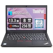 Amazon.co.jp: 【整備済み品】 軽量薄型13.3型モバイルノートThinkPad