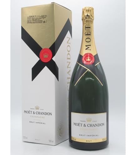 【お祝い用】MOËT & CHANDON ブリュット マグナムボトル 名入れ お酒 特大 ボトル 彫刻 × マグナム モエ エ アンぺリアル
