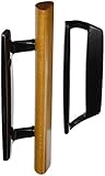 Wright Products V1131BL MORTISE PATIO DOOR HANDLES ONLY, BLACK 3-15/16 C2C by Wright Products