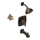 Moen KTSVO-P-T2693EPORB Voss Showerhead and 7-15/16-Inch Spout, Oil Rubbed Bronze [並行輸入品]