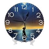 キングダムハーツ アニメ 掛け時計 おしゃれ 北欧 壁掛け時計 静音 自宅 寝室 部屋飾り 贈り物 インテリア 大数字 直径25cm 非電波 キャラクター かわいい 誕生日 プレゼント