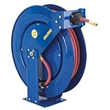 Coxreels Truck Series Hose Reel with EZ-Coil, Spring Return, Model# EZ-TSH-4100, 1/2" Hose ID, 100' 
