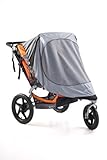 BOB Sun Shield for Duallie Revolution/Stroller Strides Models, Gray by BOB [並行輸入品]
