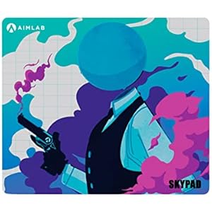 SKYPAD x Aim Lab - Glass 3.0 - XL (Limited Edition) 400 x 500 mm 