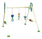 Hess木製赤ちゃんアクティビティ赤ちゃんジムBear Tim Toy