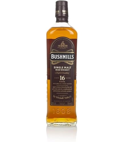 Amazon.co.jp: 【旧ボトル・箱付き】 ブッシュミルズ 16年 40度 700ml