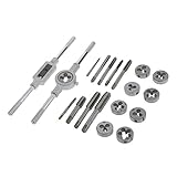 GRALARAメトリックタップ ＆ 炭素鋼製スレッド・ツール M3-M12　収納ケース付き　20pcs入り