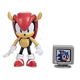 ソニック・ザ・ヘッジホッグ 4インチ アクションフィギュア クラシック マイティ 1台モニター付き コレクター玩具